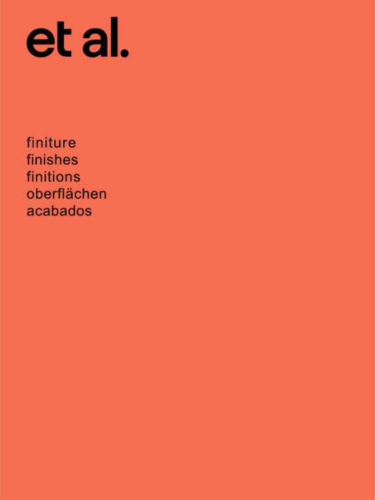 <p>Finiture/Finishes</p>