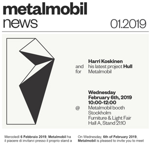 Koskinen + Metalmobil @ Stockholm Furniture & Light Fair