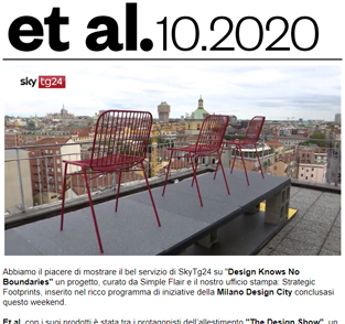 Et al. | Design Knows No Boundaries: Servizio SkyTG24