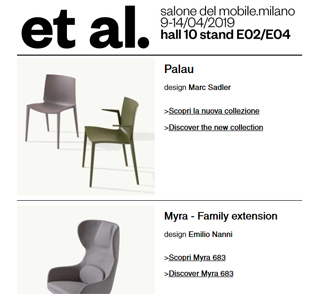 Products Et al. @Salone del Mobile 2019